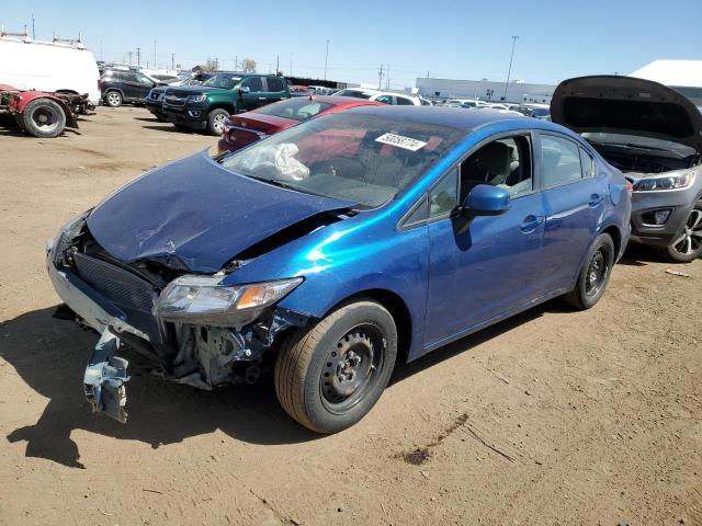 HONDA CIVIC LX 2013 with VIN 19XFB2F59DE270666 - Photo from auction