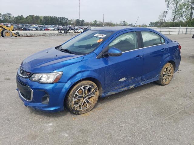 CHEVROLET SONIC LT 2018 with VIN 1G1JD5SH6J4111373 - Photo from auction