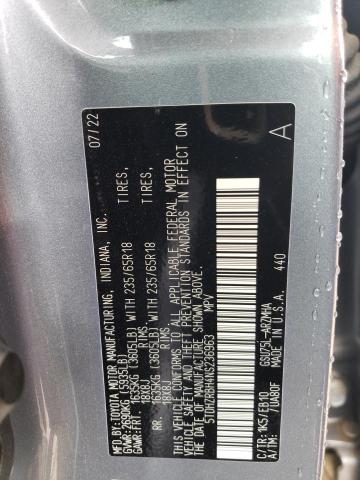 Photo 14 from auction – 2022 TOYOTA HIGHLANDER with VIN 5TDHZRBH4NS236963