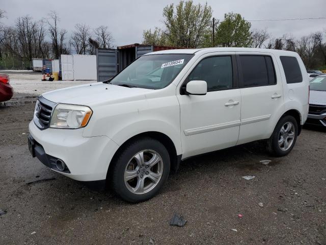 HONDA PILOT EXL 2012 with VIN 5FNYF4H58CB066357 - Photo from auction