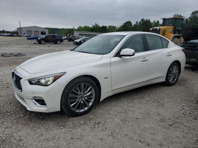 INFINITI Q50 LUXE 2018 with VIN JN1EV7AR6JM439682 - Photo from auction
