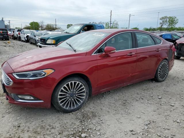 FORD FUSION 2017 with VIN 3FA6P0T96HR101710 - Photo from auction