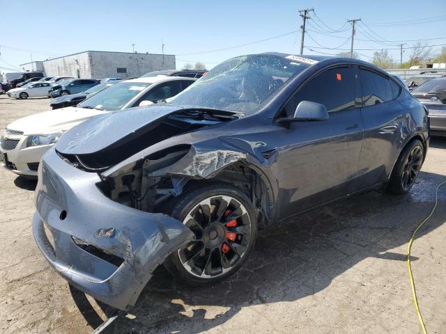 TESLA MODEL Y 2023 with VIN 7SAYGDEE4PF836161 - Photo from auction