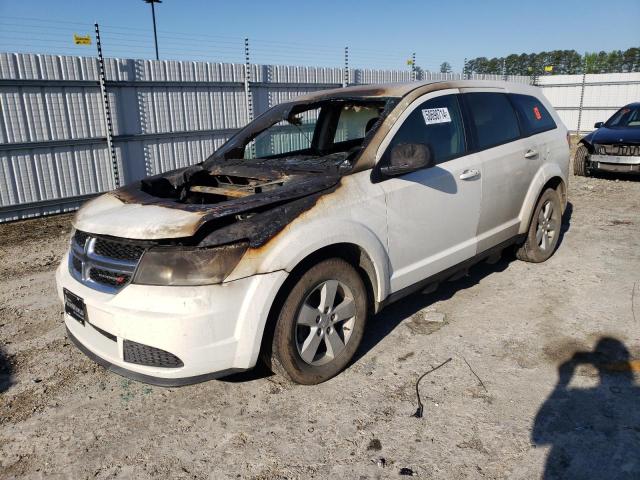 DODGE JOURNEY SE 2013 with VIN 3C4PDCAB6DT558447 - Photo from auction