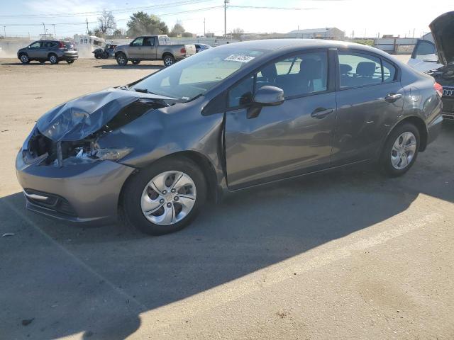 HONDA CIVIC LX 2013 with VIN 19XFB2F53DE276768 - Photo from auction