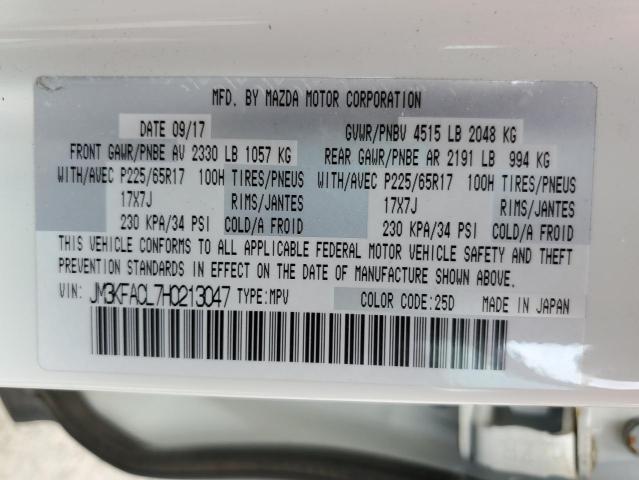 Photo 14 from auction – 2017 MAZDA CX-5 TOURI with VIN JM3KFACL7H0213047