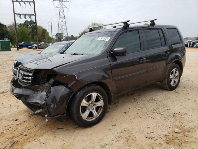 HONDA PILOT EXL 2013 with VIN 5FNYF4H54DB017657 - Photo from auction