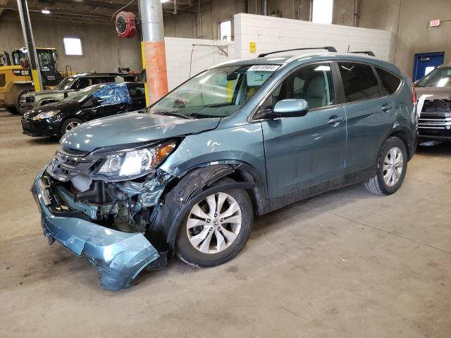 HONDA CR-V EXL 2013 with VIN 2HKRM4H75DH690647 - Photo from auction