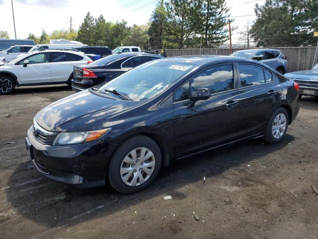 HONDA CIVIC LX 2012 with VIN 19XFB2F53CE042029 - Photo from auction