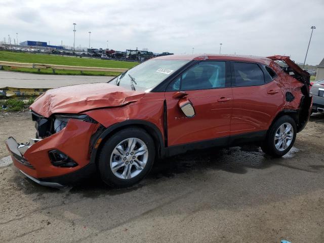 Photo 1 from auction – 2021 CHEVROLET BLAZER 2LT with VIN 3GNKBCR44MS580479