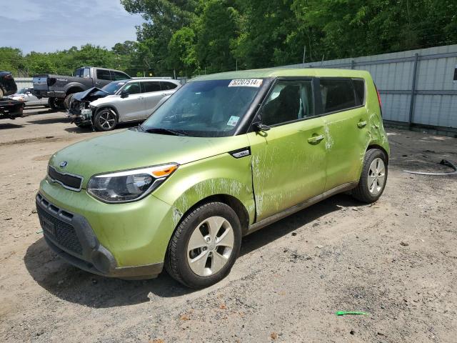 KIA SOUL 2015 with VIN KNDJN2A23F7770954 - Photo from auction