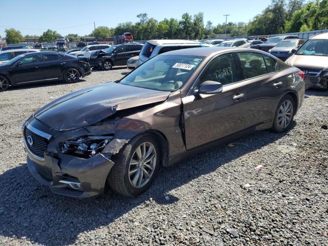 INFINITI Q50 BASE 2014 with VIN JN1BV7AP7EM673224 - Photo from auction