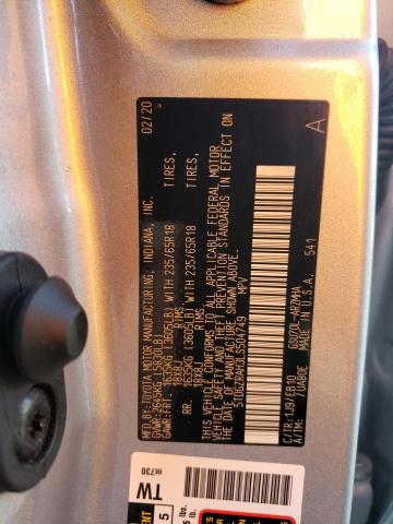Photo 14 from auction – 2020 TOYOTA HIGHLANDER with VIN 5TDGZRAH3LS504749