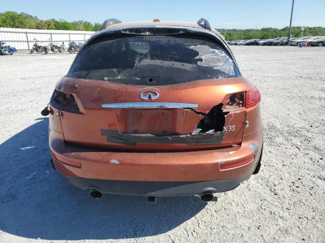 Photo 6 from auction – 2008 INFINITI FX35 with VIN JNRAS08W38X200378