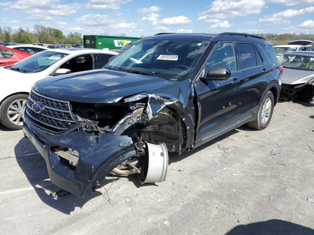 FORD EXPLORER X 2022 with VIN 1FMSK8DH2NGB90248 - Photo from auction
