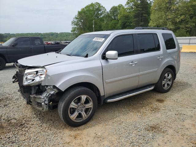 HONDA PILOT EXL 2013 with VIN 5FNYF3H52DB027212 - Photo from auction