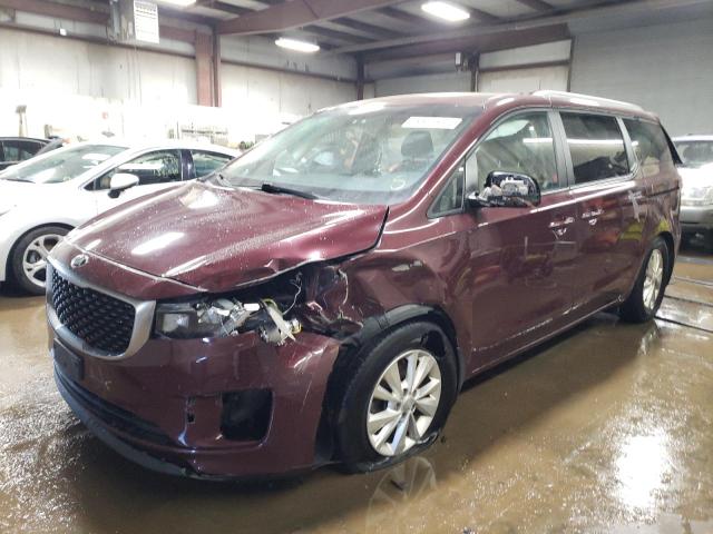 KIA SEDONA 2015 with VIN KNDMB5C12F6042883 - Photo from auction