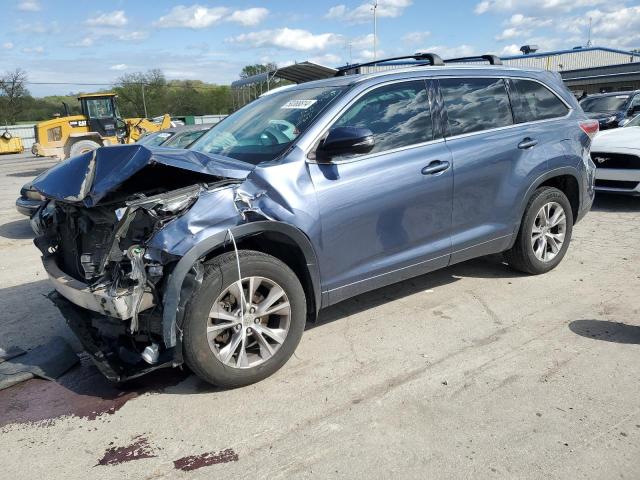 TOYOTA HIGHLANDER 2015 with VIN 5TDKKRFH8FS092114 - Photo from auction
