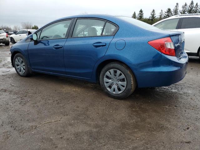 Photo 2 from auction – 2012 HONDA CIVIC LX with VIN 2HGFB2F48CH031847
