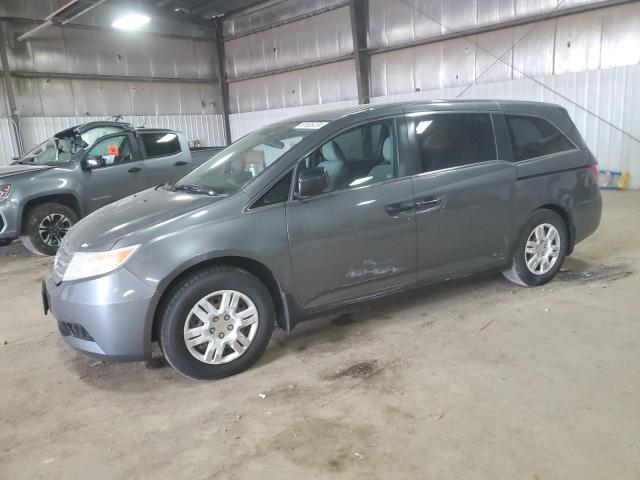 HONDA ODYSSEY LX 2011 with VIN 5FNRL5H26BB047782 - Photo from auction