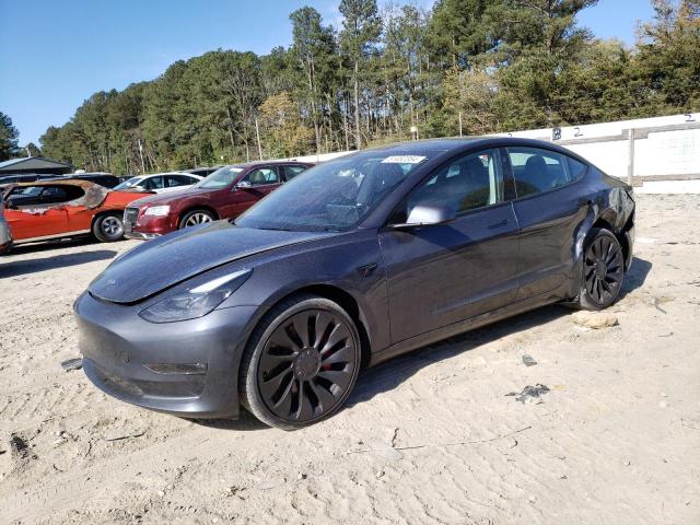 TESLA MODEL 3 2023 with VIN 5YJ3E1EC3PF592304 - Photo from auction