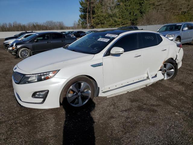 KIA OPTIMA HYB 2015 with VIN KNAGN4AD2F5088860 - Photo from auction