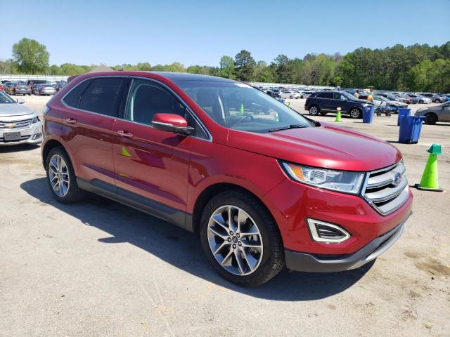 Photo 4 from auction – 2015 FORD EDGE TITAN with VIN 2FMTK3K86FBC29393