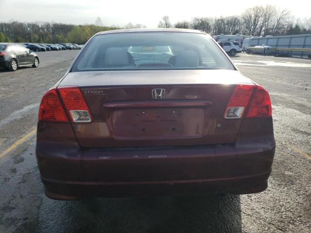 Photo 6 from auction – 2004 HONDA CIVIC EX with VIN JHMES26754S002397