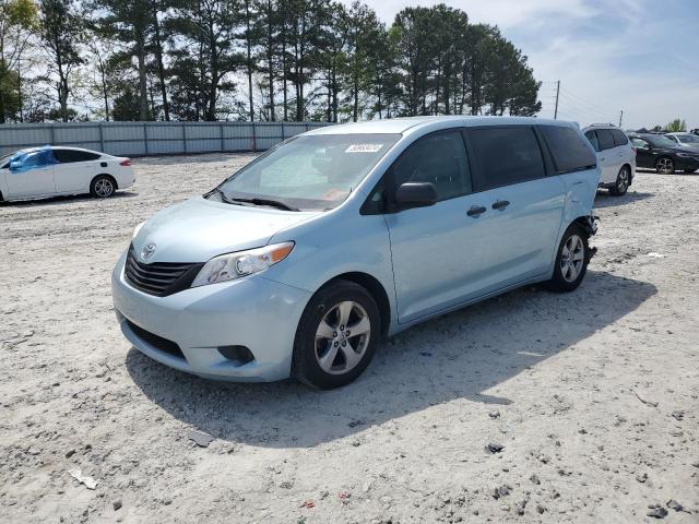 TOYOTA SIENNA 2017 with VIN 5TDZZ3DC2HS777808 - Photo from auction