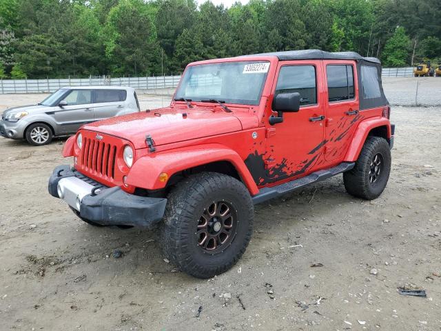 JEEP WRANGLER U 2015 with VIN 1C4BJWEG2FL586352 - Photo from auction