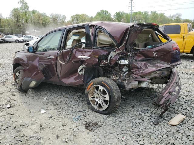 Photo 2 from auction – 2008 ACURA MDX with VIN 2HNYD28298H537606