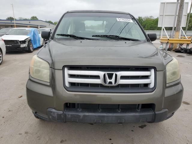 Photo 5 from auction – 2006 HONDA PILOT LX with VIN 5FNYF18146B018581