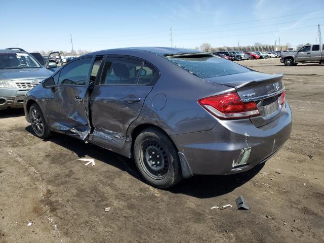 Photo 2 from auction – 2014 HONDA CIVIC LX with VIN 19XFB2E5XEE055526