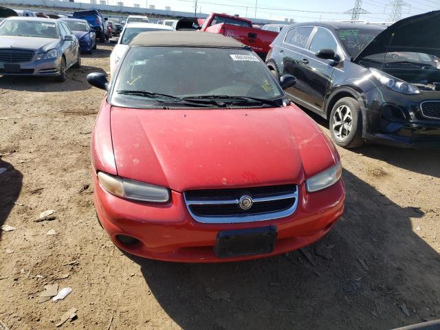 Photo 5 from auction – 1998 CHRYSLER SEBRING JX with VIN 3C3EL45H5WT288889