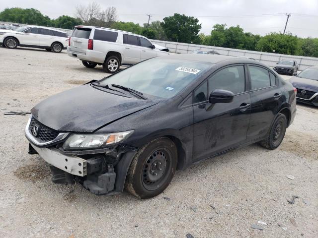 HONDA CIVIC LX 2015 with VIN 19XFB2F51FE080363 - Photo from auction