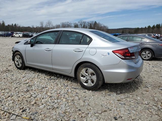 Photo 2 from auction – 2014 HONDA CIVIC LX with VIN 2HGFB2F55EH524381