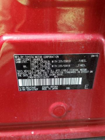 Photo 14 from auction – 2015 TOYOTA RAV4 LIMIT with VIN JTMDFREV3FD136259