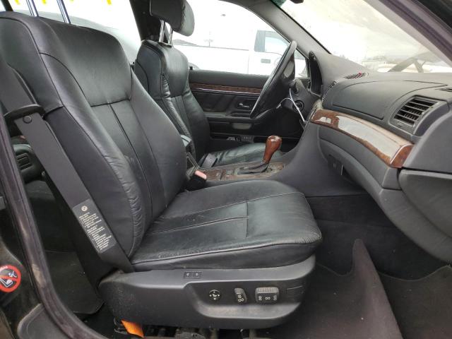 Photo 7 from auction – 2000 BMW 740 IL with VIN WBAGH8340YDP12367