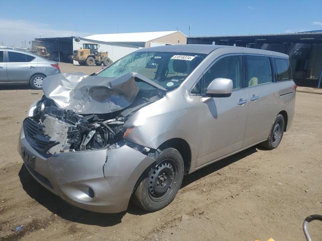 NISSAN QUEST S 2013 with VIN JN8AE2KP7D9064263 - Photo from auction