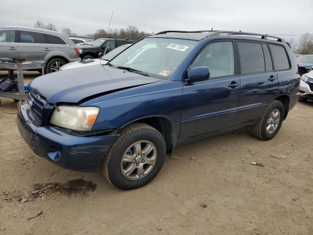 TOYOTA HIGHLANDER 2007 with VIN JTEEP21A370214300 - Photo from auction