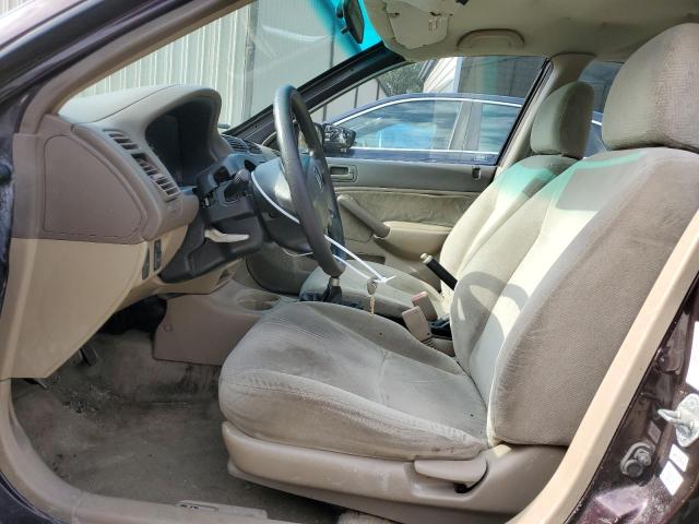 Photo 7 from auction – 2001 HONDA CIVIC with VIN 2HGES15531H505104