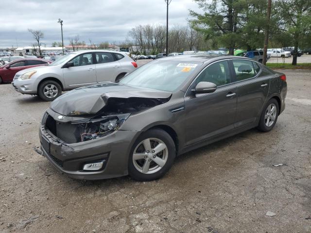 KIA OPTIMA LX 2014 with VIN 5XXGM4A79EG274048 - Photo from auction