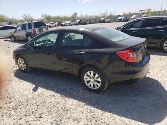 Photo 2 from auction – 2012 HONDA CIVIC LX with VIN 19XFB2F59CE339046