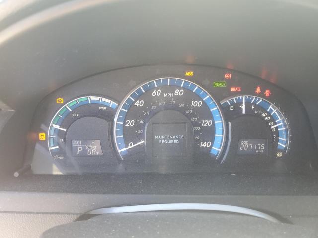 Photo 9 from auction – 2012 TOYOTA CAMRY HYBR with VIN 4T1BD1FK2CU044845