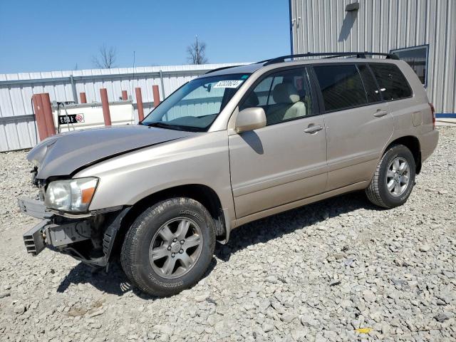 TOYOTA HIGHLANDER 2004 with VIN JTEGP21A340024386 - Photo from auction