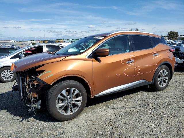 NISSAN MURANO S 2016 with VIN 5N1AZ2MH0GN128074 - Photo from auction