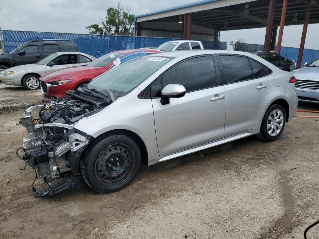 TOYOTA COROLLA LE 2021 with VIN JTDEPMAE6MJ118170 - Photo from auction