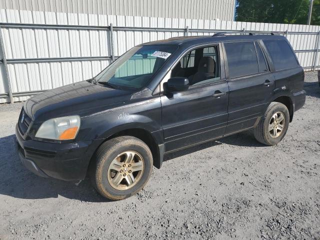 HONDA PILOT EX 2003 with VIN 2HKYF18403H565306 - Photo from auction