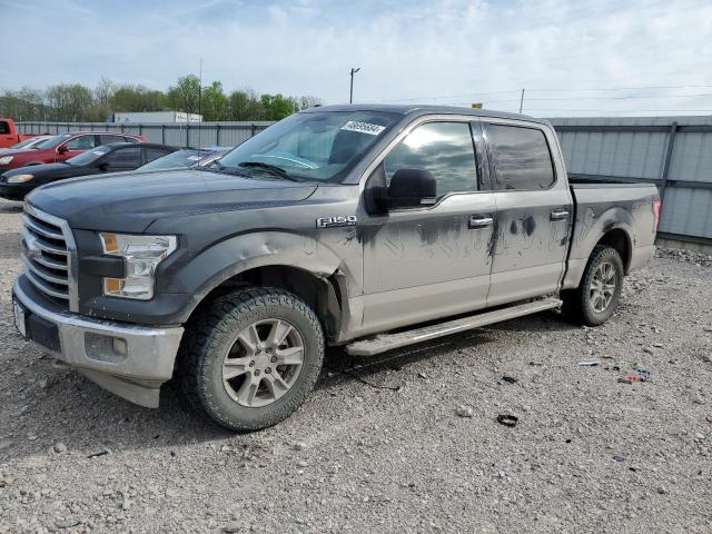 FORD F150 SUPER 2017 with VIN 1FTEW1EF0HFB54644 - Photo from auction