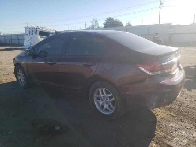 Photo 2 from auction – 2013 HONDA CIVIC LX with VIN 19XFB2F58DE024062